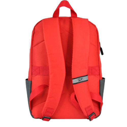 Рюкзак Eclat, красный/серый, 43 x 31 x 10 см, 100% полиэстер 600D (красный, серый)