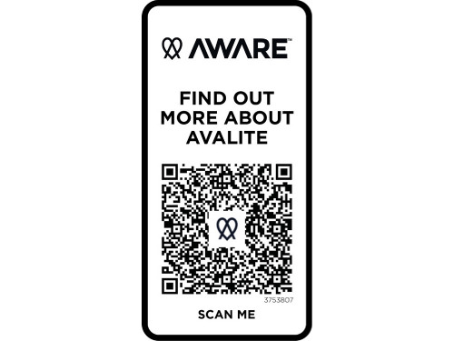 Avalite футболка унисекс Aware™ из переработанных материалов с коротким рукавом - Бежевый