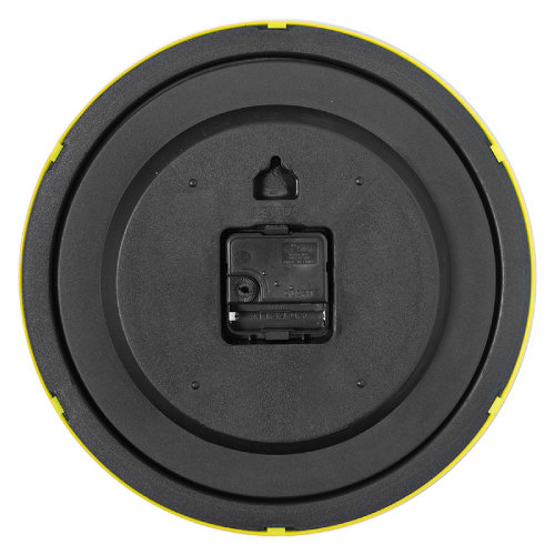 Часы настенные "ПРОМО" разборные; желтый,  D28,5 см; пластик (желтый)
