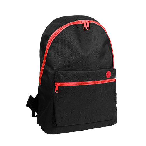 Рюкзак TOWN (черный, красный)