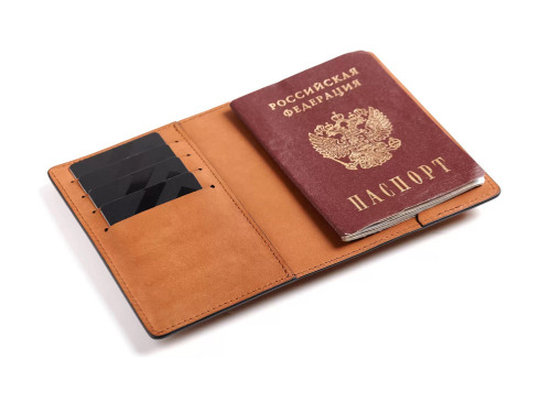 Обложка для паспорта Нит, оранжевый