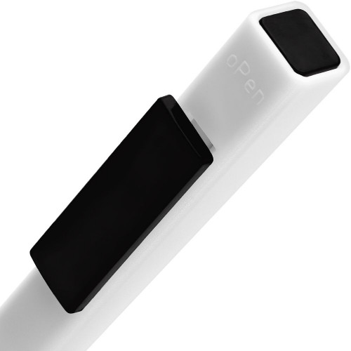 Ручка шариковая Swiper SQ, белая с черным