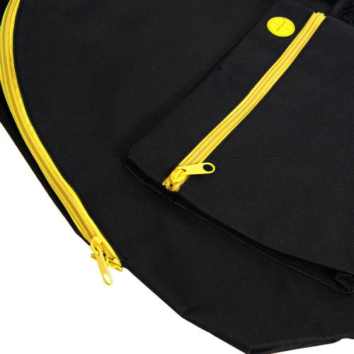 Рюкзак TOWN (черный, желтый)