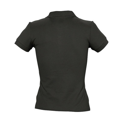 Рубашка поло женская PEOPLE 210 (черный)