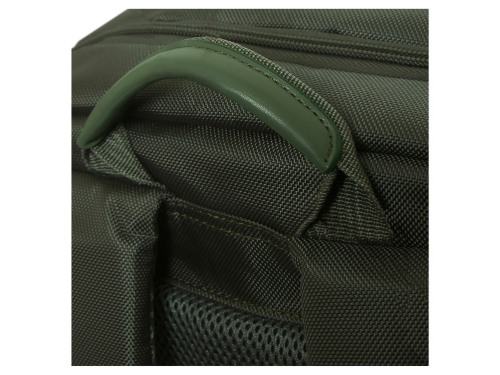 Рюкзак TORBER VECTOR с отделением для ноутбука 15,6, серо-зелёный, полиэстер 840D, 44 х 30 x 9,5 см