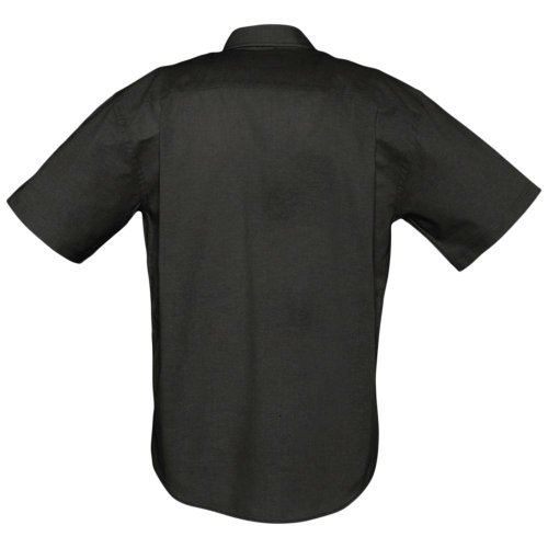Рубашка мужская с коротким рукавом Brisbane, черная