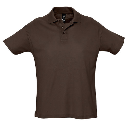 Рубашка поло мужская SUMMER II 170  (шоколадный)