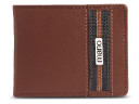 Бумажник Mano Don Leonardo, с RFID защитой, натуральная кожа в коньячном цвете, 10,5 х 2 х 8,5 см