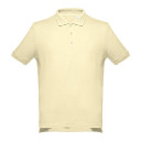 Рубашка-поло мужская ADAM 195 (пастельный желтый)
