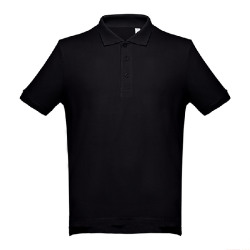Рубашка-поло мужская ADAM 195 (черный)