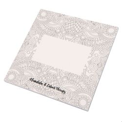 Альбом с раскрасками RUDEX (48 листов), 15х15х0.7 см, картон, бумага (белый)