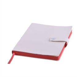 Ежедневник недатированный STELLAR, формат А5 (белый, красный)